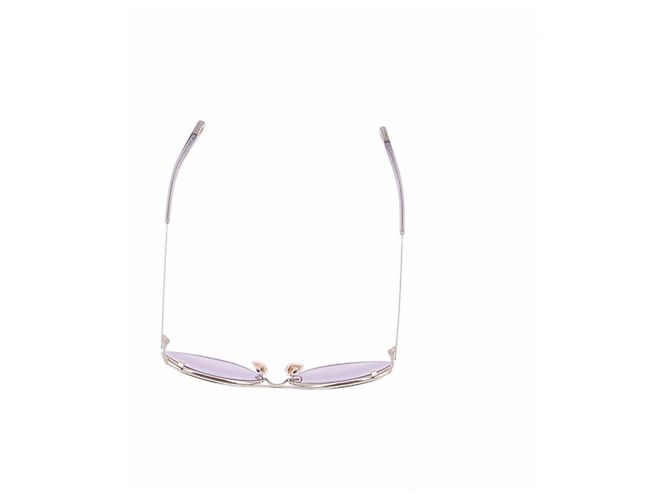 Chloé Sonnenbrille aus Goldmetall - Ansicht 6