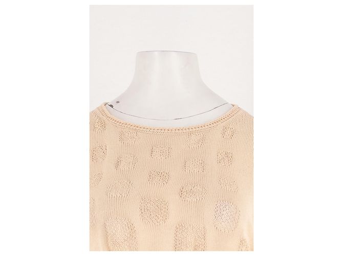 Autre Marque OF PLANET EARTH Beiger Baumwollpullover mit Langarm - Ansicht 5