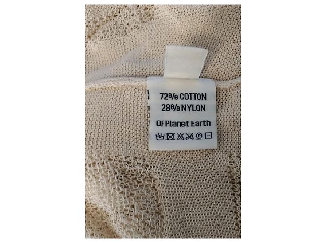 Autre Marque OF PLANET EARTH Beiger Baumwollpullover mit Langarm - Ansicht 8