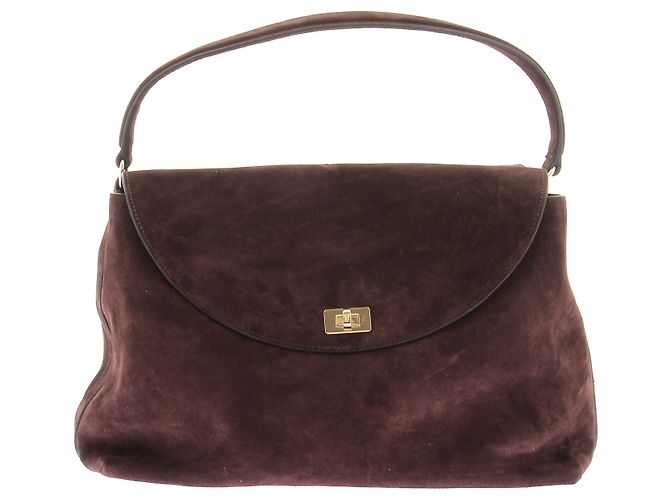 Sandro Borsa in pelle e camoscio "LE GRAND BAZAAR" - vista 3