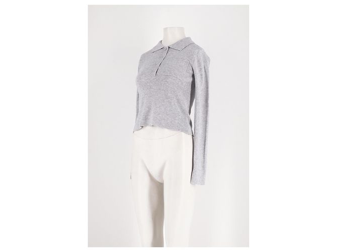 Autre Marque Polo de lana gris ADANOLA - vista 4