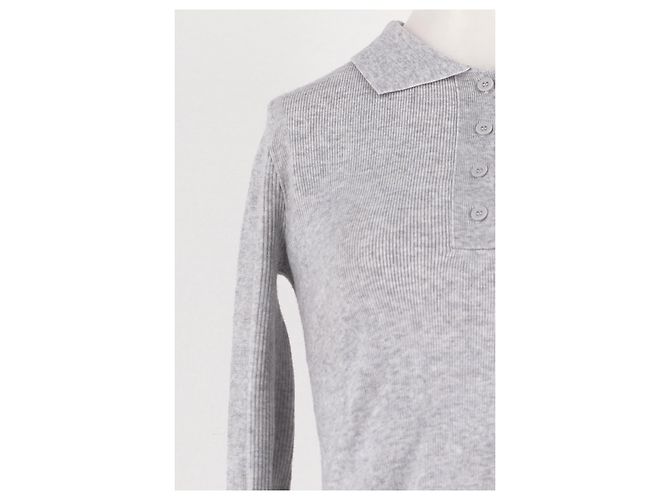 Autre Marque Polo de lana gris ADANOLA - vista 6