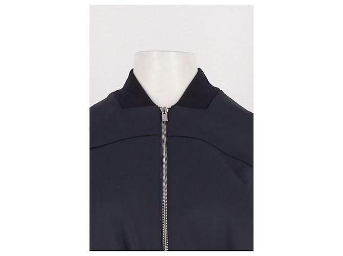 Maje Short Black Bomber Jacket - view 5