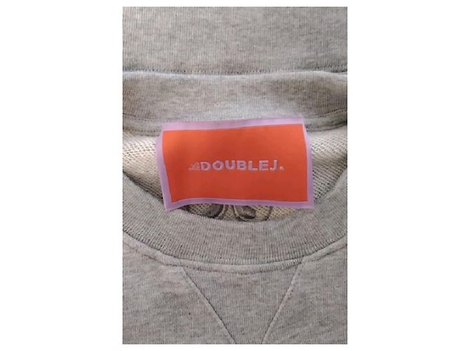 Autre Marque LA DOUBLEJ Grauer Baumwoll-Sweatshirt Divine - Ansicht 7