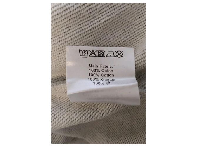 Autre Marque LA DOUBLEJ Grauer Baumwoll-Sweatshirt Divine - Ansicht 8