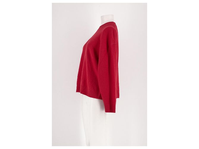 Anine Bing Roter Kaschmirpullover - Ansicht 3