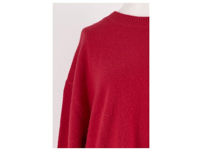 Anine Bing Roter Kaschmirpullover - Ansicht 6