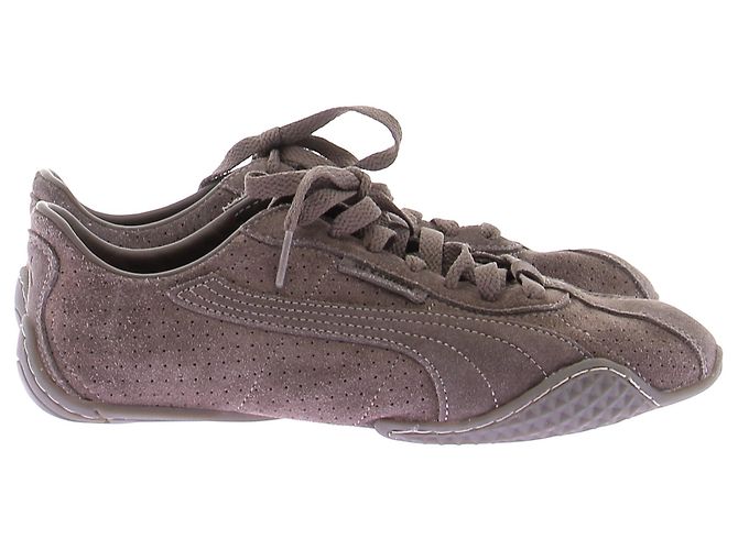 Jil Sander Baskets K-street marron - vue 5
