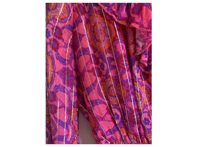 Manoush Langes Kleid mit Rüschen und Blumenprint 40 - Ansicht 5