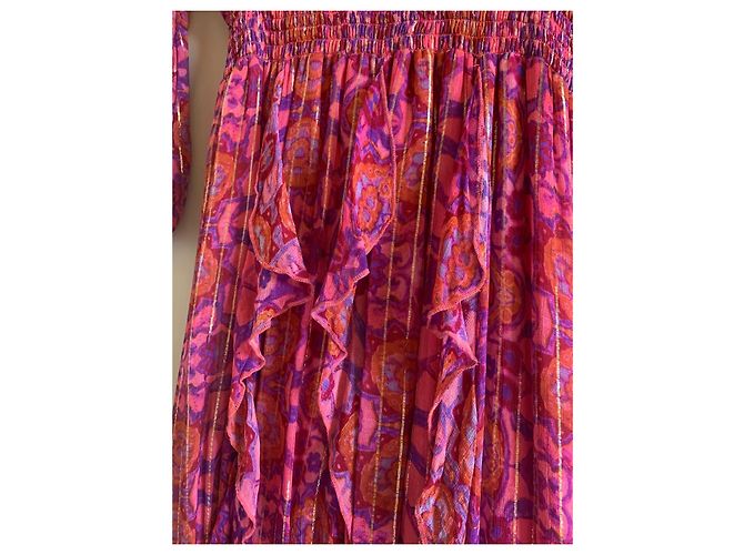 Manoush Langes Kleid mit Rüschen und Blumenprint 40 - Ansicht 8