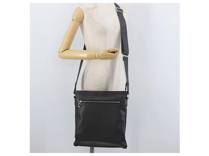 LOUIS VUITTON Borsa a tracolla Sasha Taiga Ardoise M32712 LV - vista 23