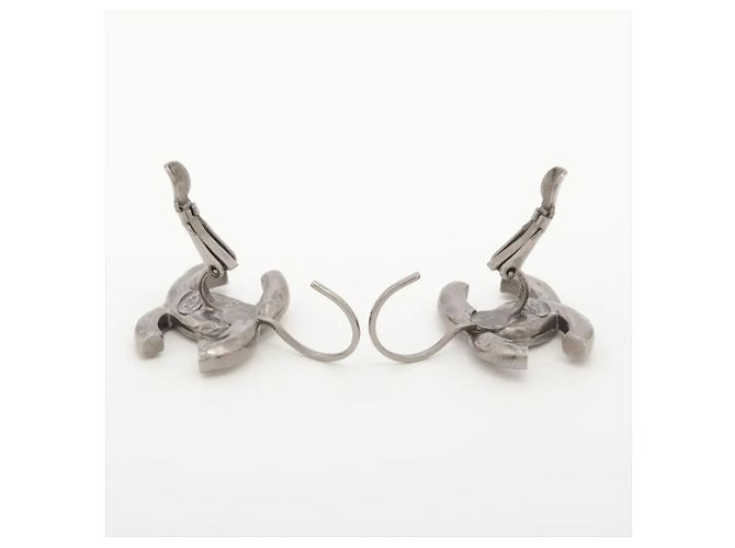 Chanel Orecchini Silver Coco Mark 17B - vista 7