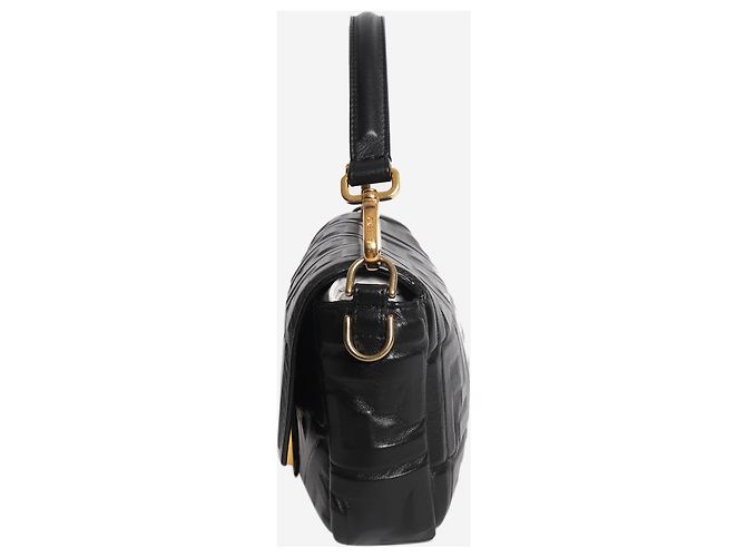 Fendi Sac Baguette en cuir noir - vue 3