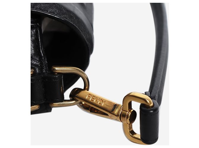 Fendi Sac Baguette en cuir noir - vue 7