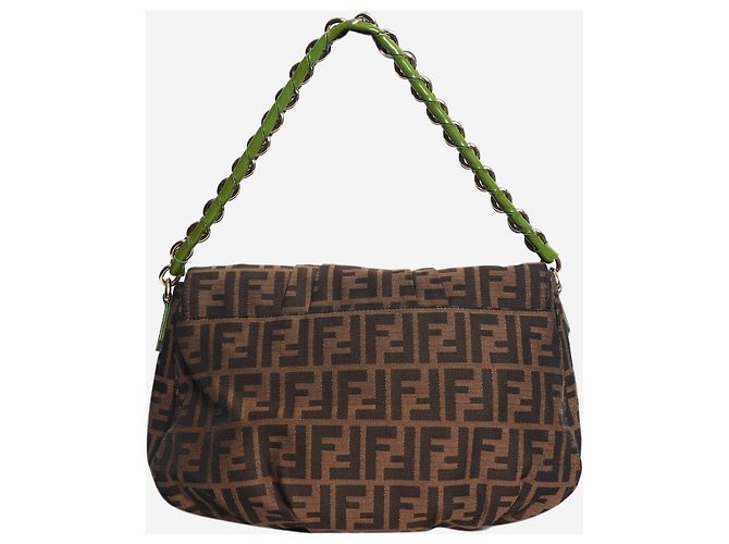 Fendi Borsa a tracolla Mia marrone - vista 3