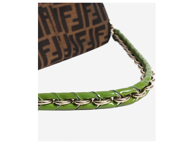Fendi Borsa a tracolla Mia marrone - vista 4