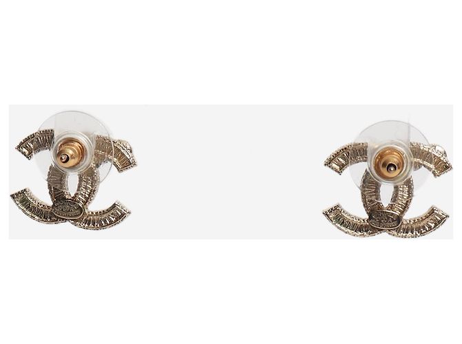 Chanel Pendientes Gold Coco Mark 10A - vista 2