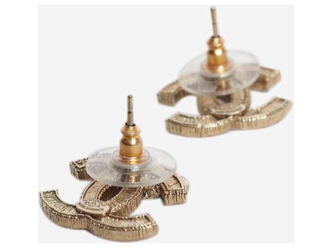 Chanel Pendientes Gold Coco Mark 10A - vista 3