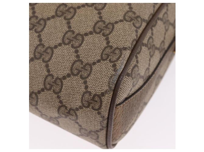 Borsa a tracolla GUCCI GG Supreme Web Sherry Line PVC Beige 89 02 017 - vista 22