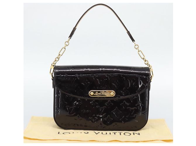 LOUIS VUITTON Borsa Rodeo Drive Monogram Vernis Amarante M93598 LV - vista 12