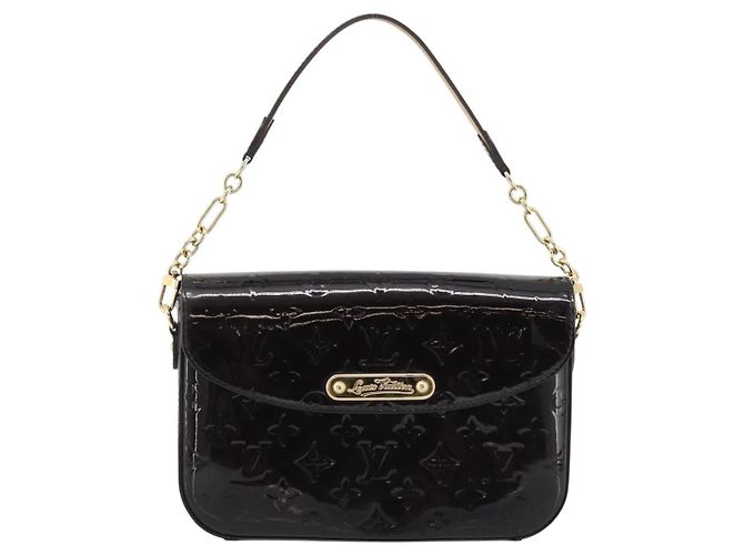 LOUIS VUITTON Borsa Rodeo Drive Monogram Vernis Amarante M93598 LV - vista 13