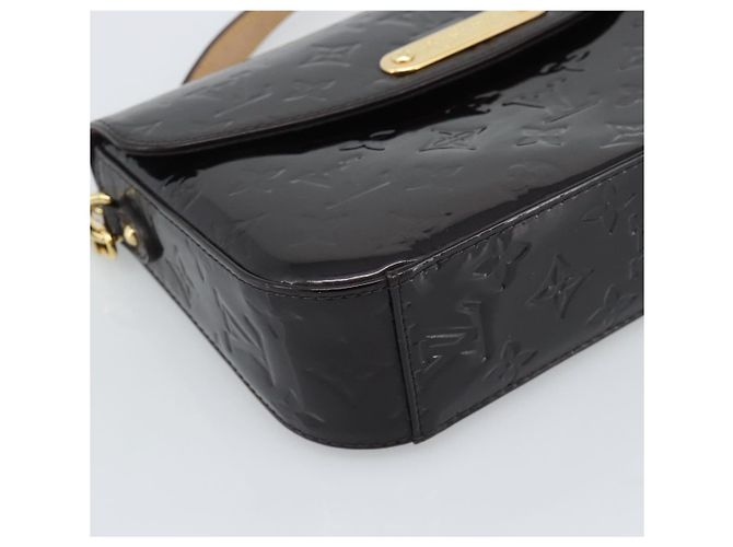 LOUIS VUITTON Borsa Rodeo Drive Monogram Vernis Amarante M93598 LV - vista 14