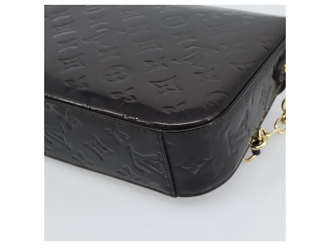 LOUIS VUITTON Borsa Rodeo Drive Monogram Vernis Amarante M93598 LV - vista 15