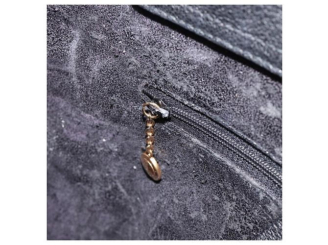 Borsa a mano GUCCI Bamboo Camoscio Nero Tono Oro 002 2853 0260 0 - vista 23