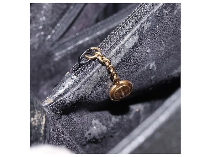 Borsa a mano GUCCI Bamboo Camoscio Nero Tono Oro 002 2853 0260 0 - vista 25