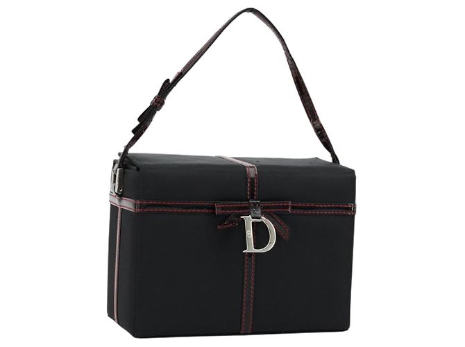 Necessaire Christian Dior Nylon Nero Argento - vista 23