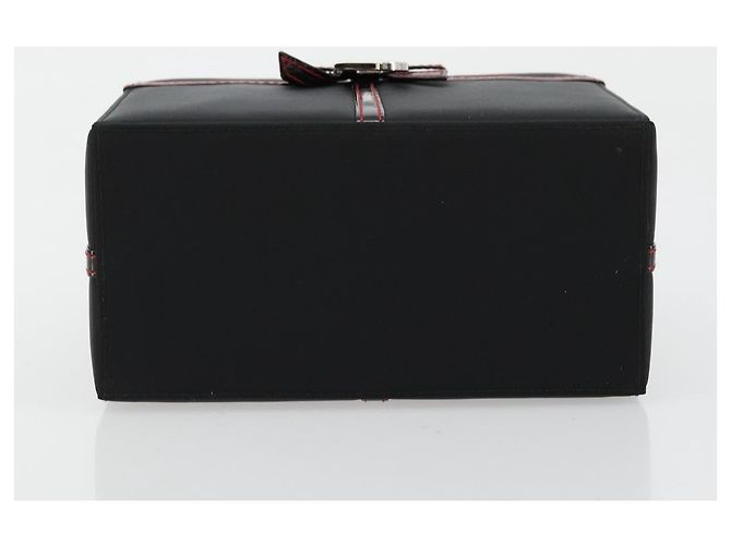 Necessaire Christian Dior Nylon Nero Argento - vista 5
