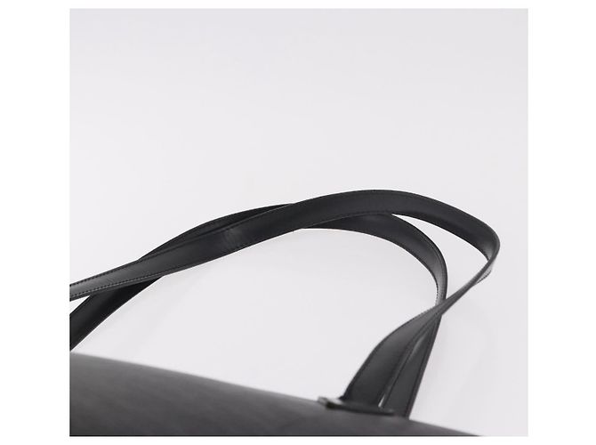 LOUIS VUITTON Borsa a spalla Shopping Saint Jacques in pelle Epi Nera M52272 - vista 8