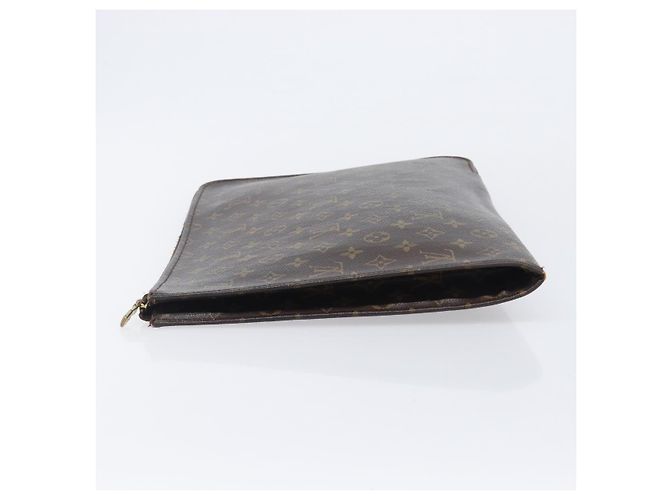 LOUIS VUITTON Monogram Posh Documents Clutch Bag LV - vue 4