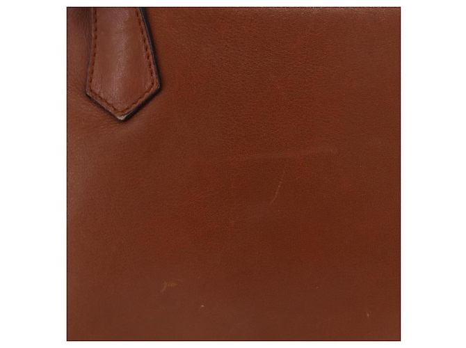 GUCCI Bamboo Hand Bag Leather 2way Brown Gold 000 1274 0290 - vista 2