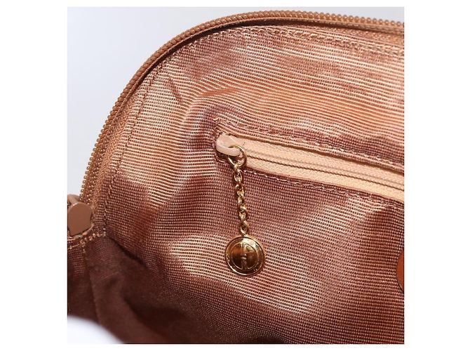 GUCCI Bamboo Hand Bag Leather 2way Brown Gold 000 1274 0290 - vista 24