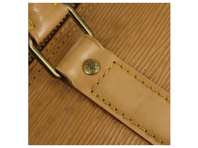 LOUIS VUITTON Epi Keepall 50 Boston Bag Beige M42941 LV - vista 10