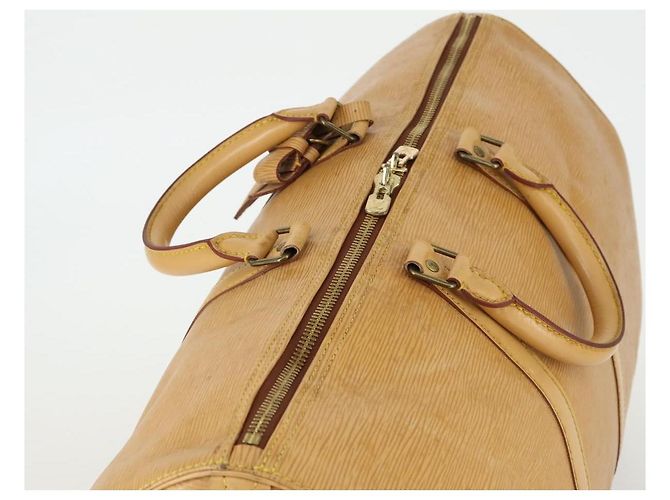 LOUIS VUITTON Epi Keepall 50 Boston Bag Beige M42941 LV - vista 6