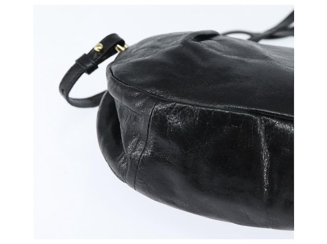 Chloé Sac à main Chloe en cuir 2way Noir Or - vue 15