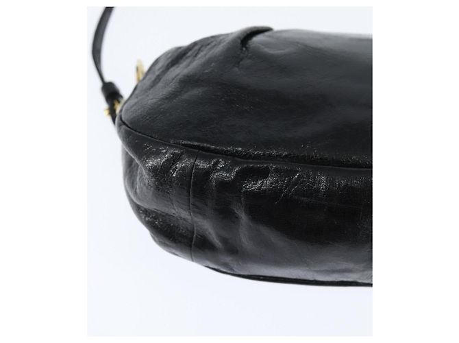 Chloé Sac à main Chloe en cuir 2way Noir Or - vue 17
