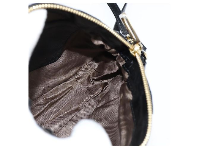 Chloé Sac à main Chloe en cuir 2way Noir Or - vue 20