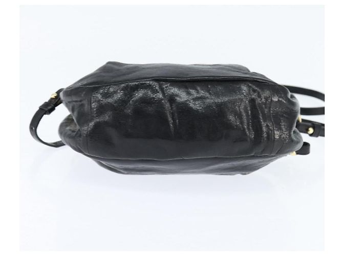 Chloé Sac à main Chloe en cuir 2way Noir Or - vue 5