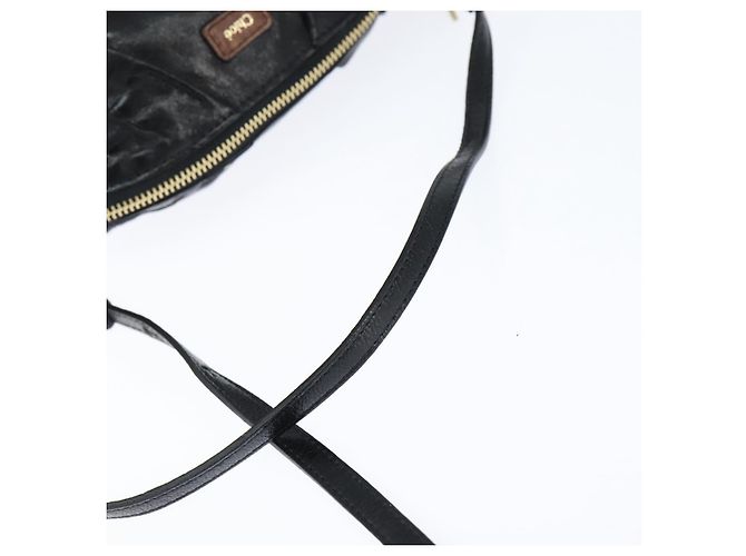 Chloé Sac à main Chloe en cuir 2way Noir Or - vue 7