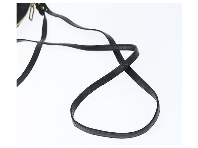 Chloé Sac à main Chloe en cuir 2way Noir Or - vue 8