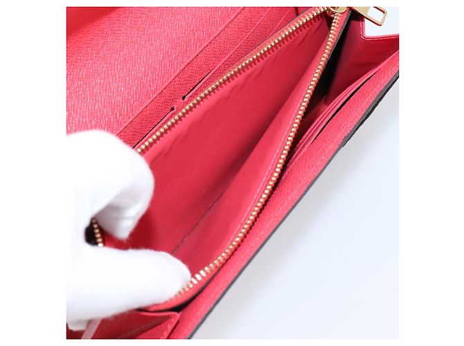 LOUIS VUITTON Monogram Portefeiulle Sarah Retiro Poppy Petal M41951 - vista 10