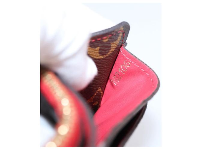 LOUIS VUITTON Monogram Portefeiulle Sarah Retiro Poppy Petal M41951 - vista 11