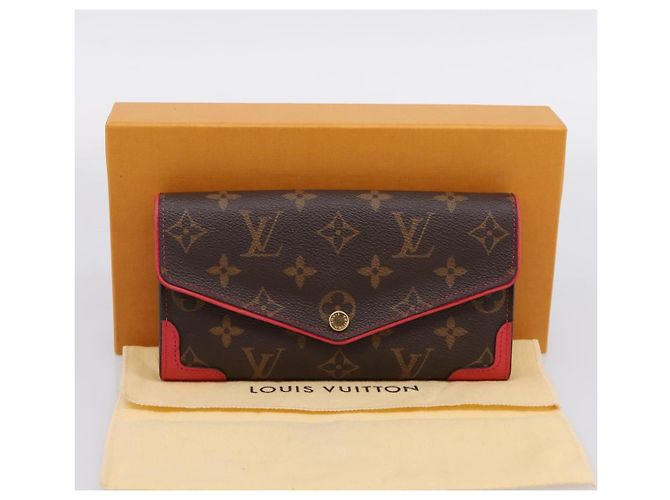 LOUIS VUITTON Monogram Portefeiulle Sarah Retiro Poppy Petal M41951 - vista 12