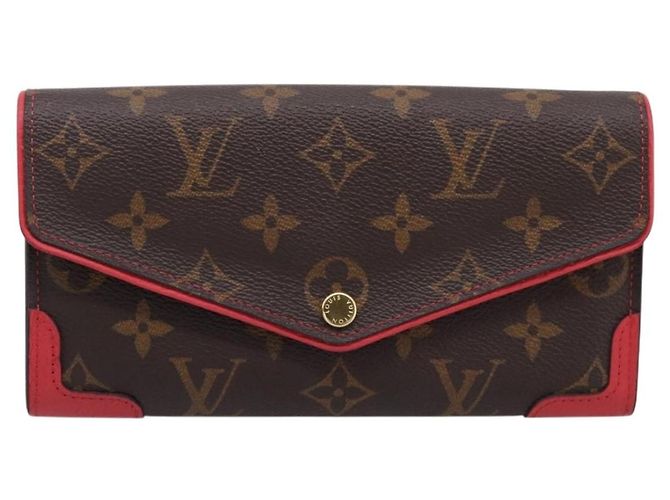 LOUIS VUITTON Monogram Portefeiulle Sarah Retiro Poppy Petal M41951 - vista 13