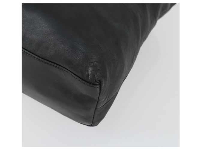 Borsa Tote PRADA in pelle nera - vista 10