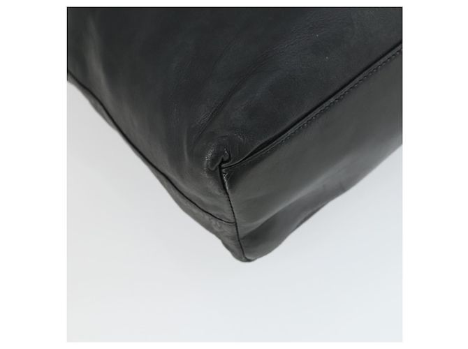 Borsa Tote PRADA in pelle nera - vista 13