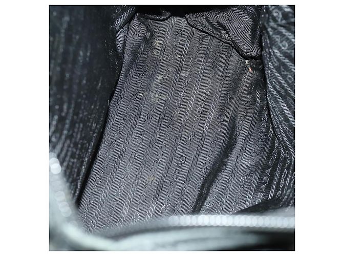 Borsa Tote PRADA in pelle nera - vista 16